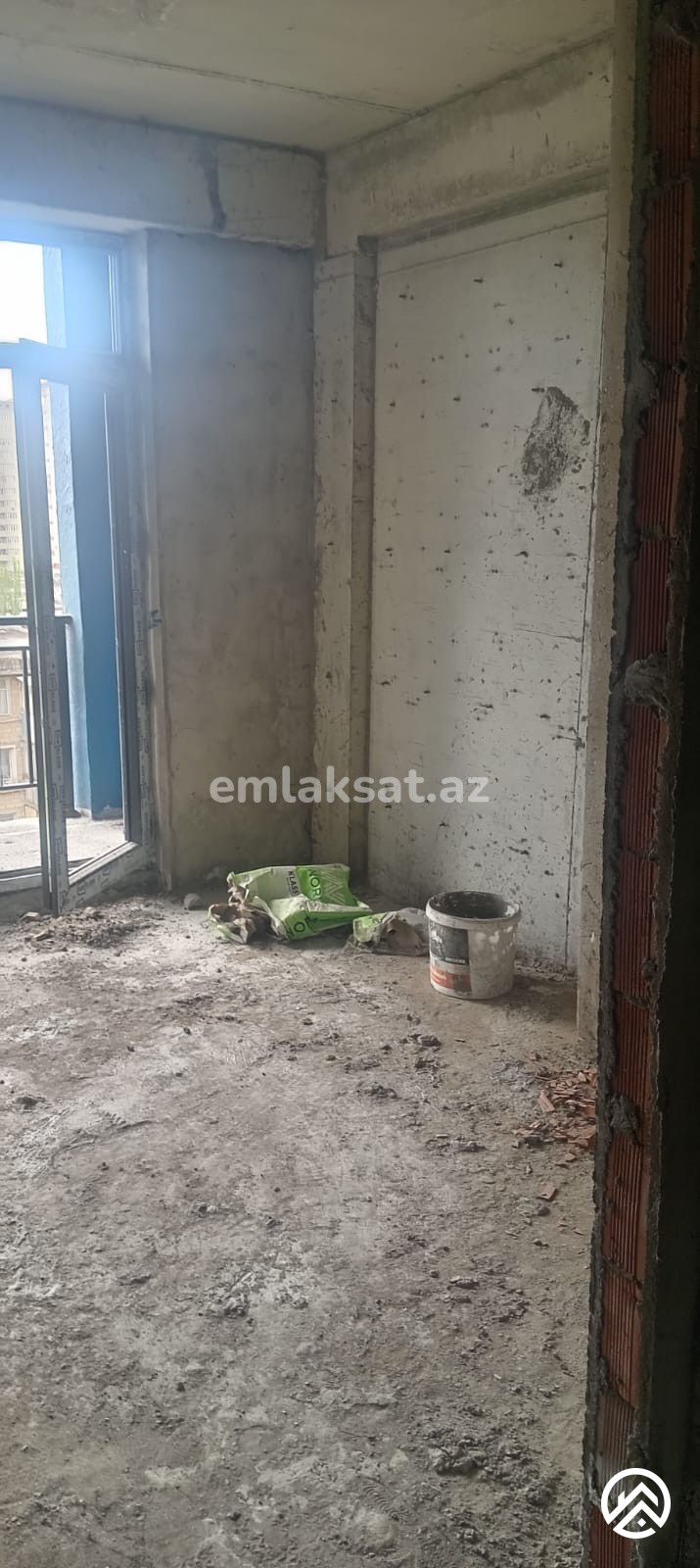 Satılır 1 otaq yeni tikili 44.3 m², İnşaatçılar metrosu — Mənzil, Bakı (7)