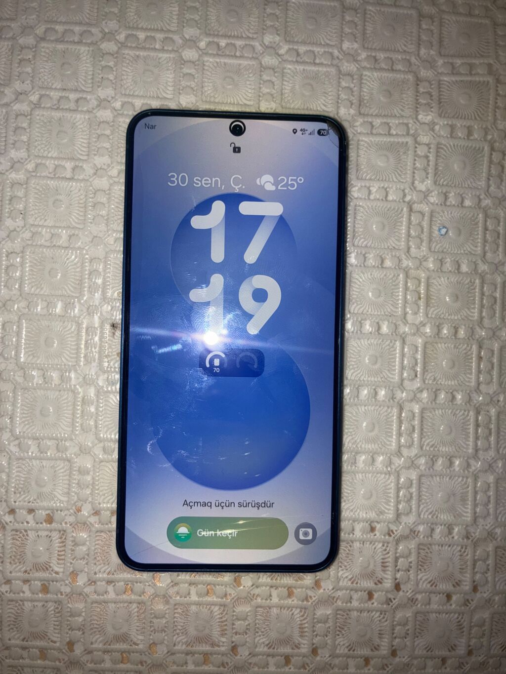 Samsung Galaxy S25, 256 GB, rəng - Mavi, Barmaq izi, Simsiz şarj, İki sim kartlı — Samsung, Cəlilabad (4)