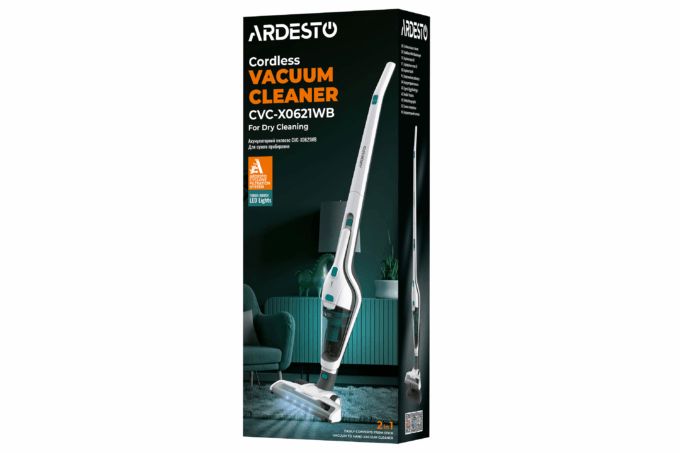 Naqilsiz tozsoran - Ardesto CVC-X0621WB akkumulyatorlu tozsoran — Tozsoran, Bakı (5)