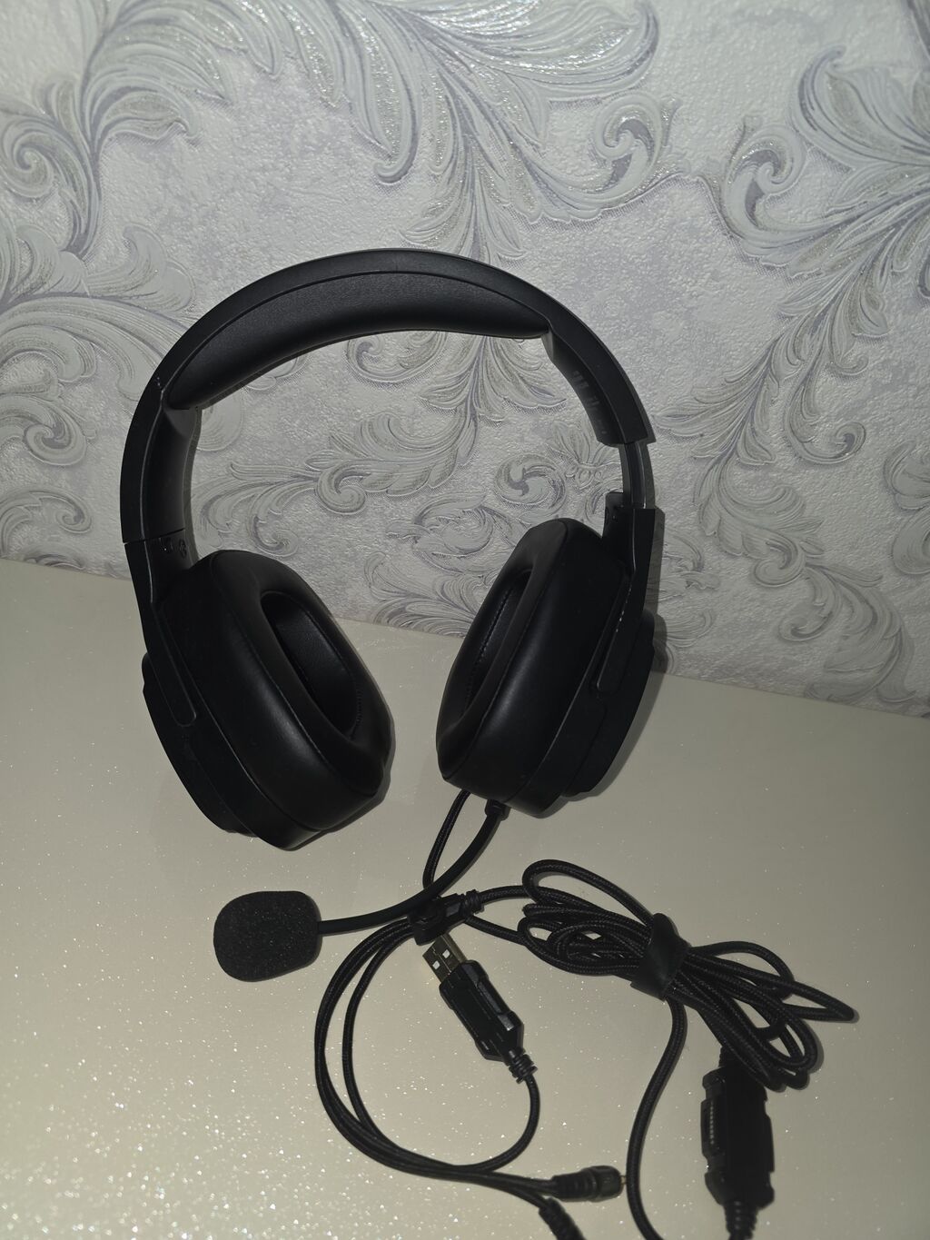 2E brendli oyun qulaqlığı və mikrofonlu headset - Tam ölçülü — Səs texnikası, Saray (3)