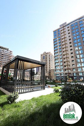 Satılır 2 otaqlı 174 m² yeni tikili Nizami m — Mənzil (10)