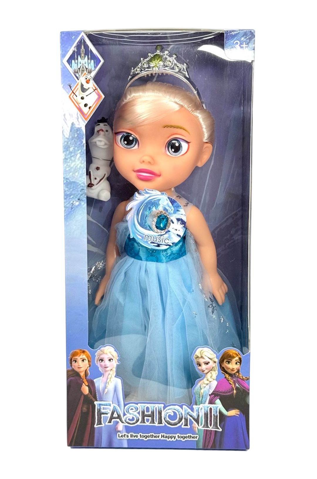 Kukla Fashion 2 XY028A, mavi, 3+ yaş — Mallar, Bakı