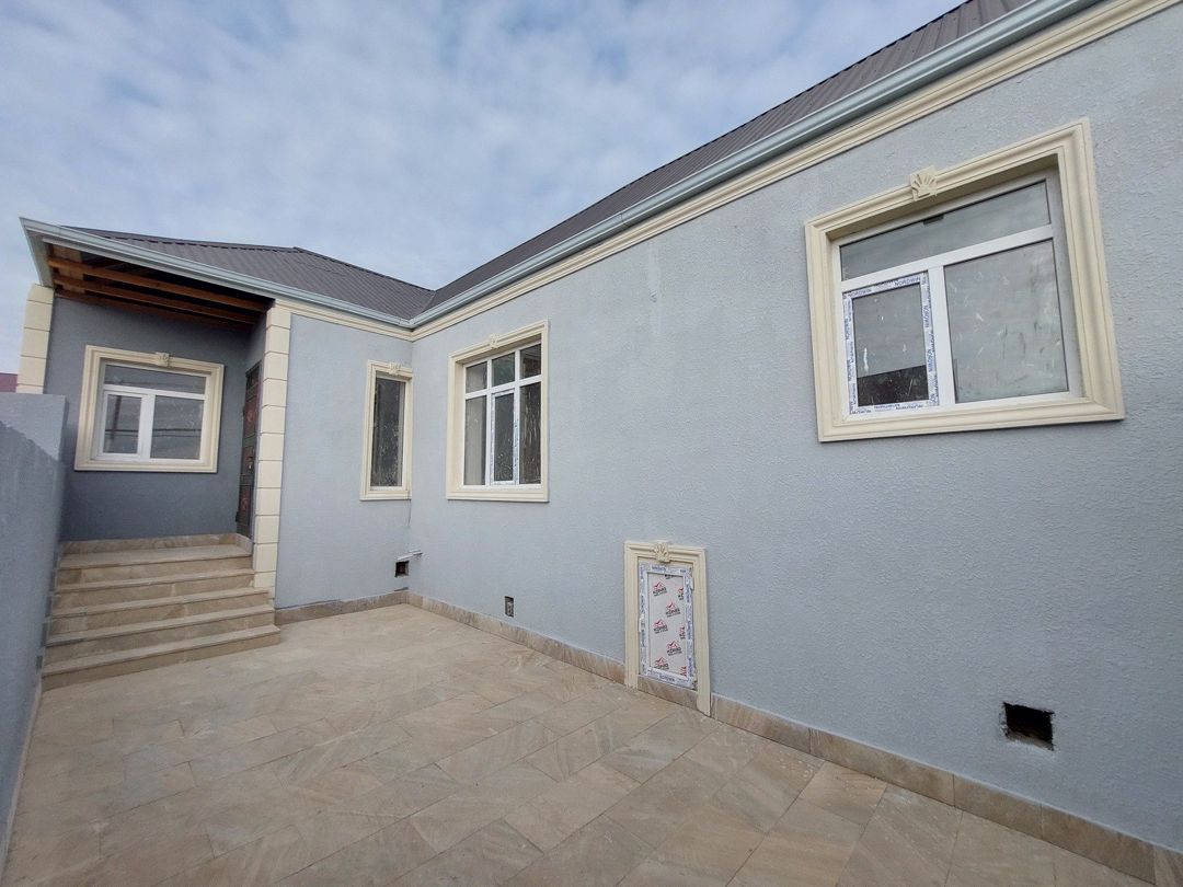 Satılır 3 otaqlı həyət evi/bağ evi 90 m² — Ev, villa, Bakı (2)