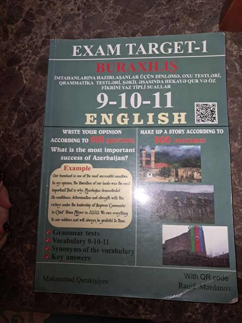 Məhsul: İngilis dili hazırlıq və imtahan vəsaitləri paketi 1) Exam — Bakı