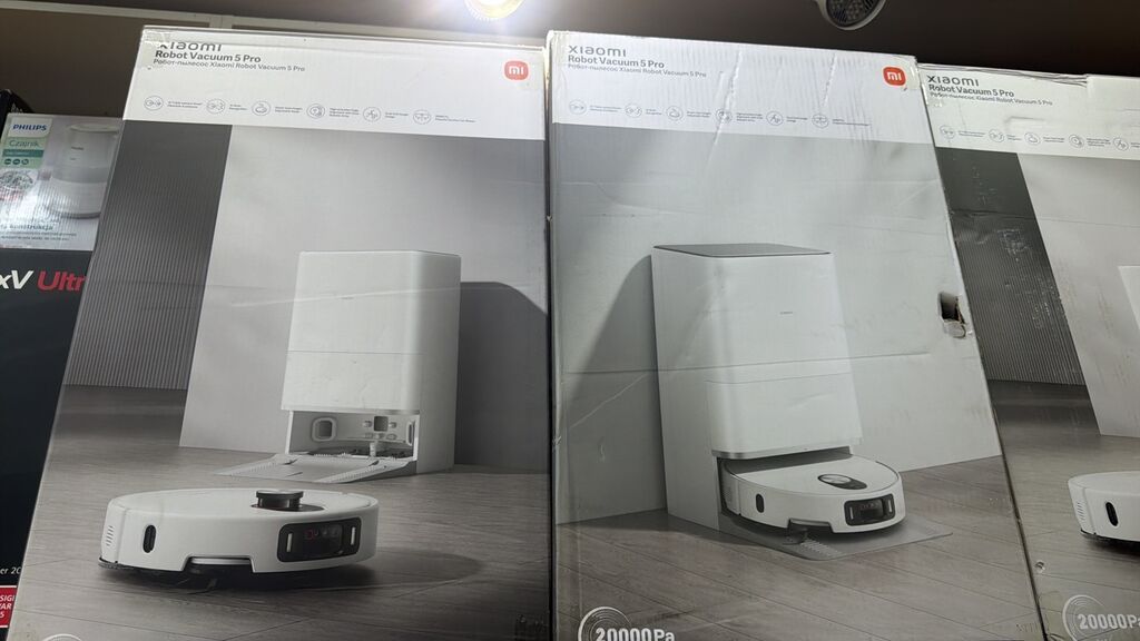 Xiaomi Robot Vacuum 6 Max – ağıllı robot tozsoran və özünüboşaltma — Robot tozsoran, Bakı (5)