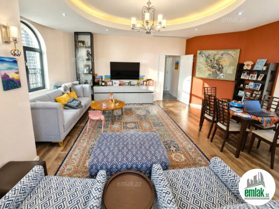 Satılır 4 otaqlı 140 m² yeni tikili Nizami m — Mənzil (4)