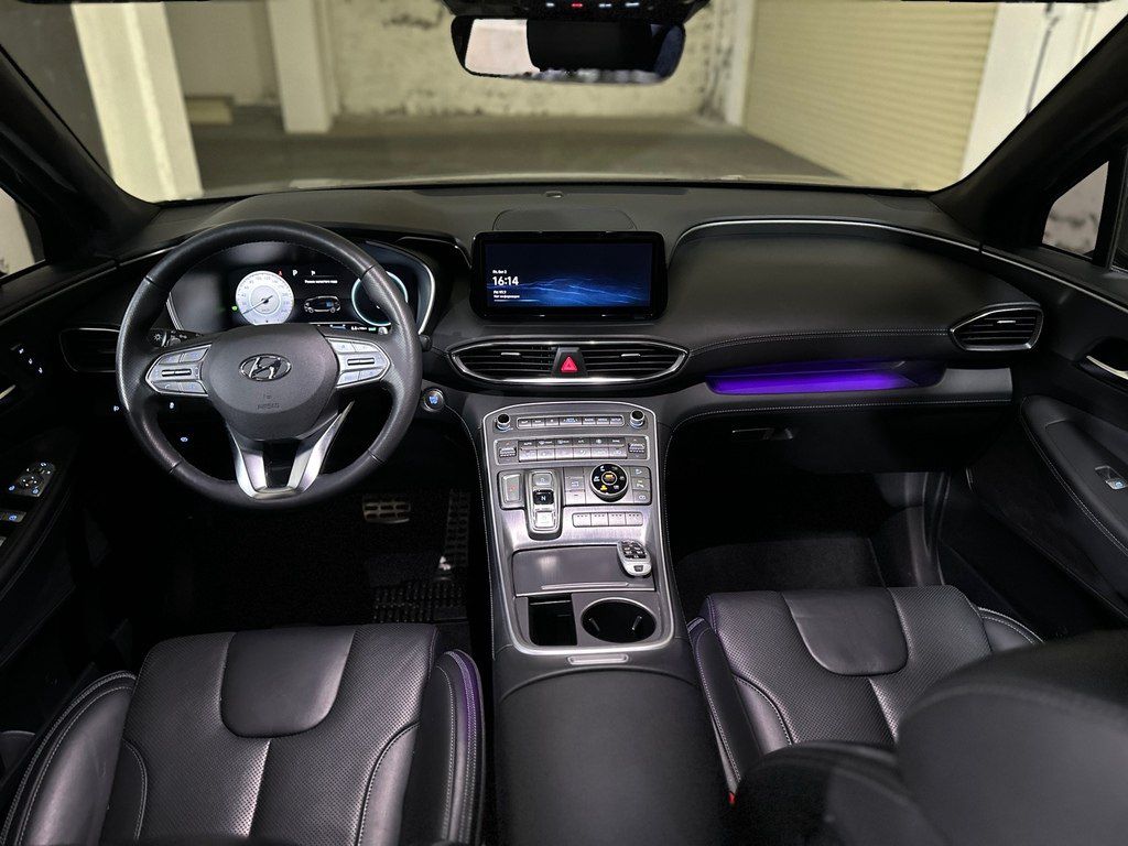 Hyundai Santa Fe, 1.6 L, 1.49 kWh, 2021 il, 96 000 km — Avtomobillər, Bakı (9)