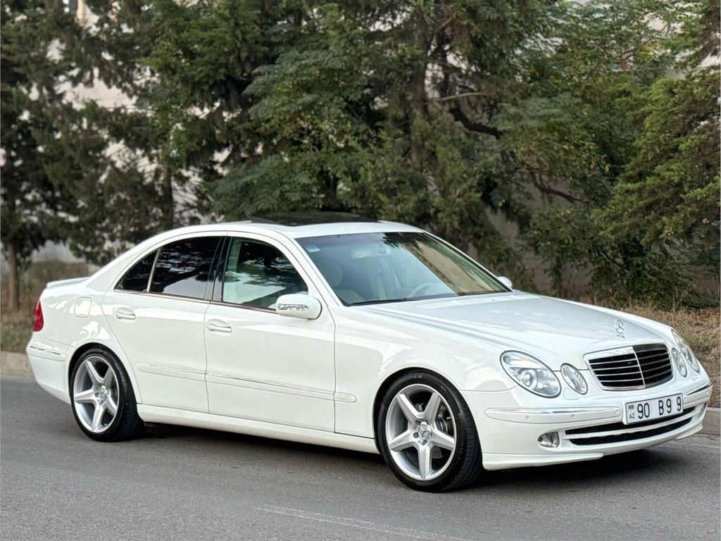 Mercedes E 240, 2.6 L, 2003 il, 282 000 km — Avtomobillər, Bakı (3)