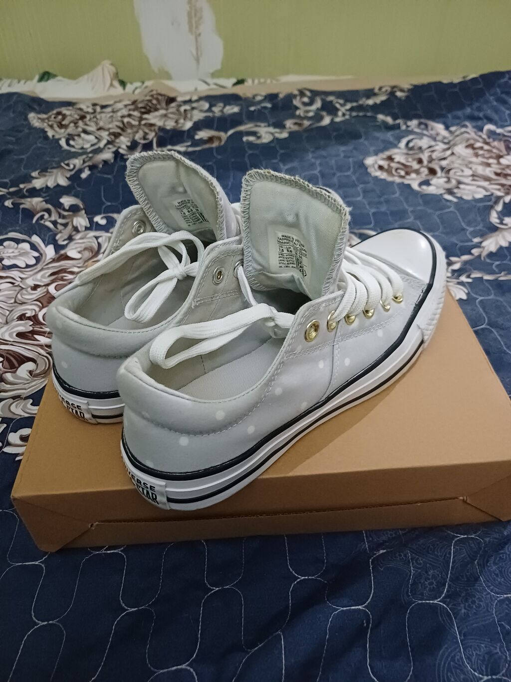 Orginal Converse. Almaniyadan alıb gətirilib. 1 2 dəfə geyinilib ama — Krossovkalar, Bakı (4)