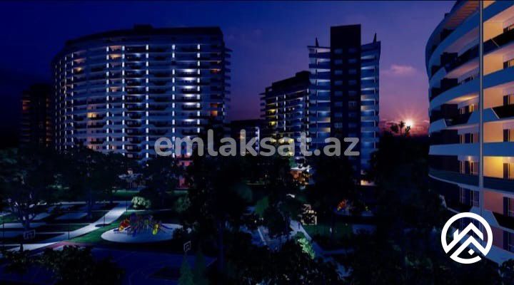 Satılır 3 otaq yeni tikili 114 m², Avtovağzal metrosu — Mənzil, Bakı (2)