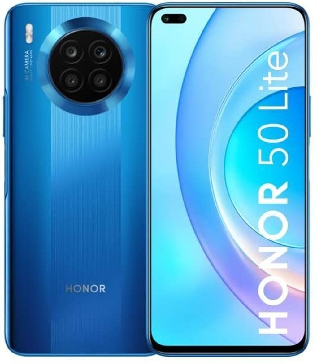 Honor 50 Lite, 128 GB, rəng - Mavi, Sənədlərlə — Honor, Digah