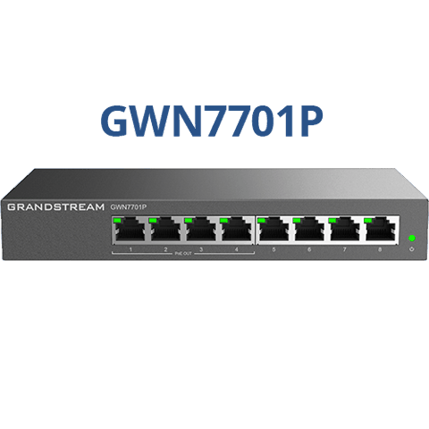 Grandstream GWN7701P Unmanaged Network Switches — Bakı