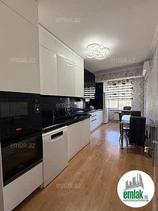 Satılır 4 otaqlı 160 m² yeni tikili Həzi Aslanov m — Mənzil (4)