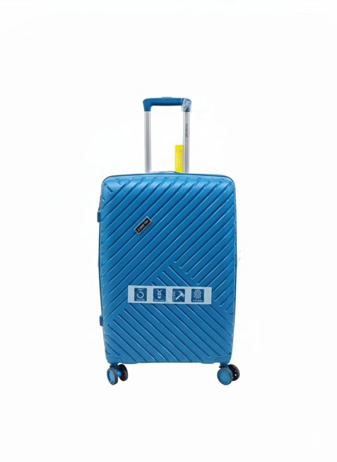 Çamadan 2822554 4 təkərli, mavi, ölçü L, 74x46x27 sm — Bakı