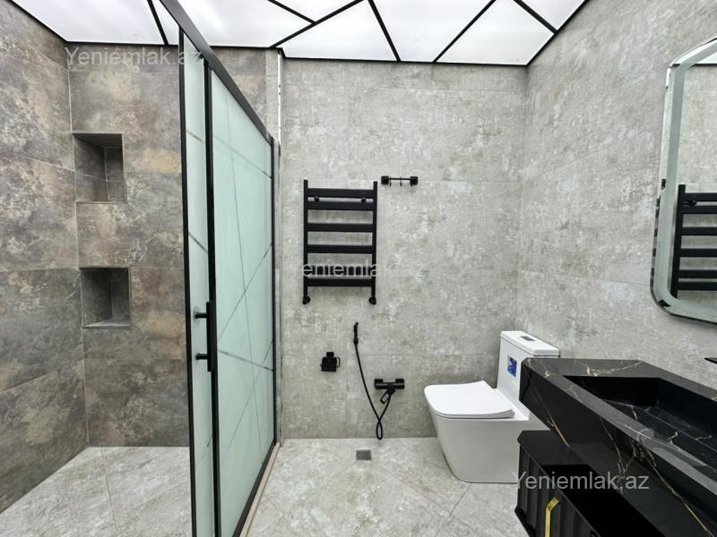 Satılır 3 otaqlı Bina evi menzil (Yeni tikili), 140 m², Nizami rayonu — Mənzil, Bakı (12)