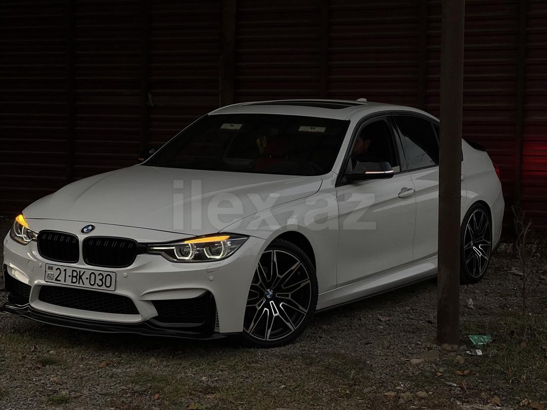2016 BMW 330, 2.0 L, 2016, 166,000 km — Avtomobillər, Gədəbəy (4)