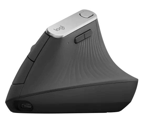 Logıtech MX Vertical Advanced Ergonomic Mouse - Graphıte - 2.4GHZ/BT - Emea 910-005448 — Kompüterlər və noutbuklar, Bakı (2)