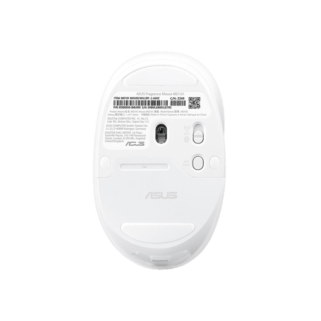 ASUS MD101 Fragrance Mouse 90XB08U0-BMU000 — Klaviaturalar və siçanlar, Bakı (5)