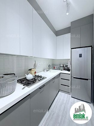 Satılır 2 otaqlı 44 m² yeni tikili Həzi Aslanov — Mənzil (6)