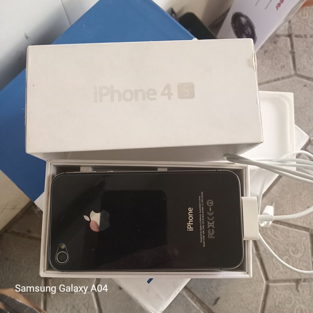 IPhone 4S, Qara — Apple iPhone, Bakı (5)