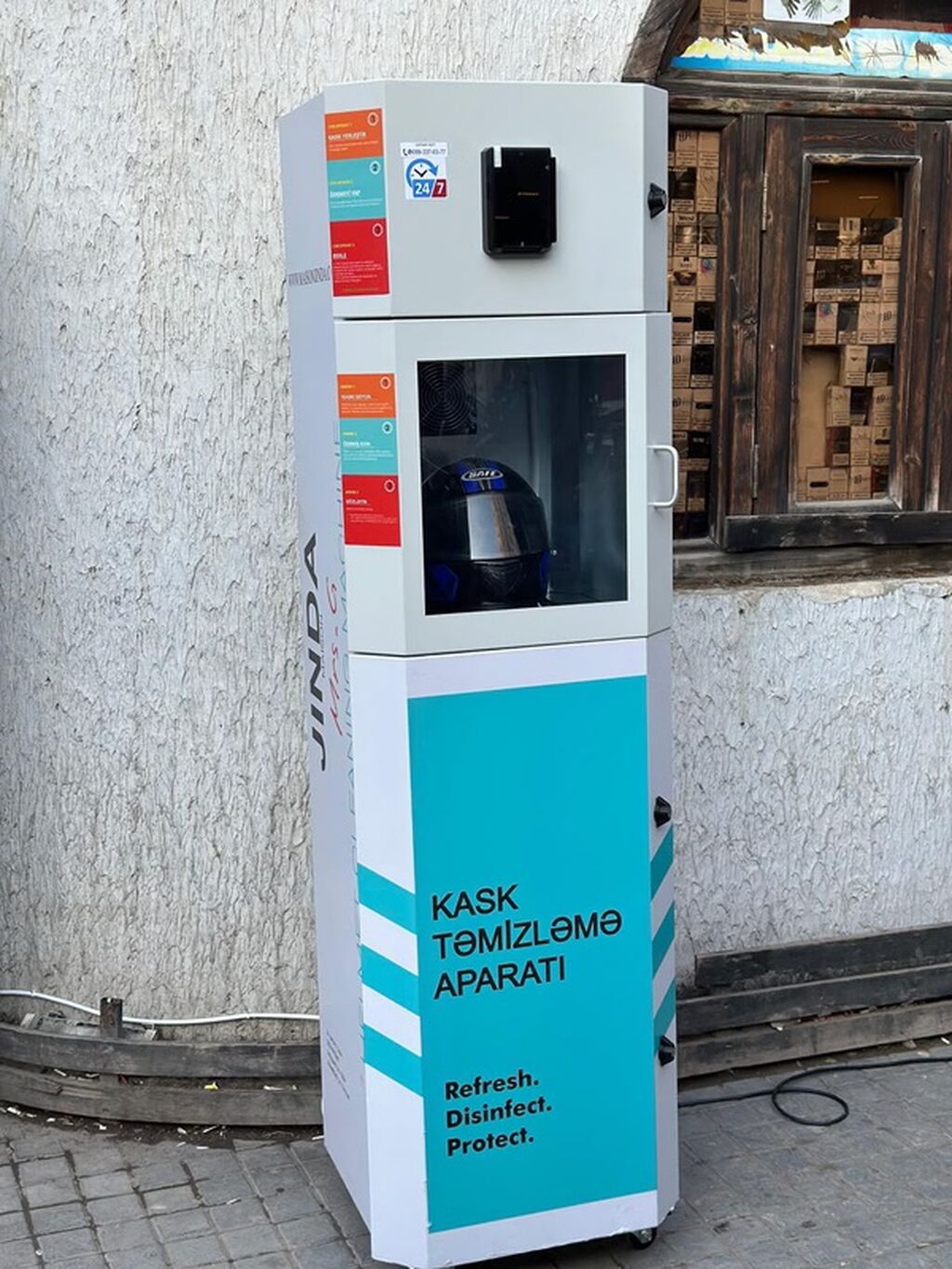 Hazır Biznes Satılır Kask və dəbilqələrin təmizlənməsi və — Avtoyuma üçün, Bakı (4)