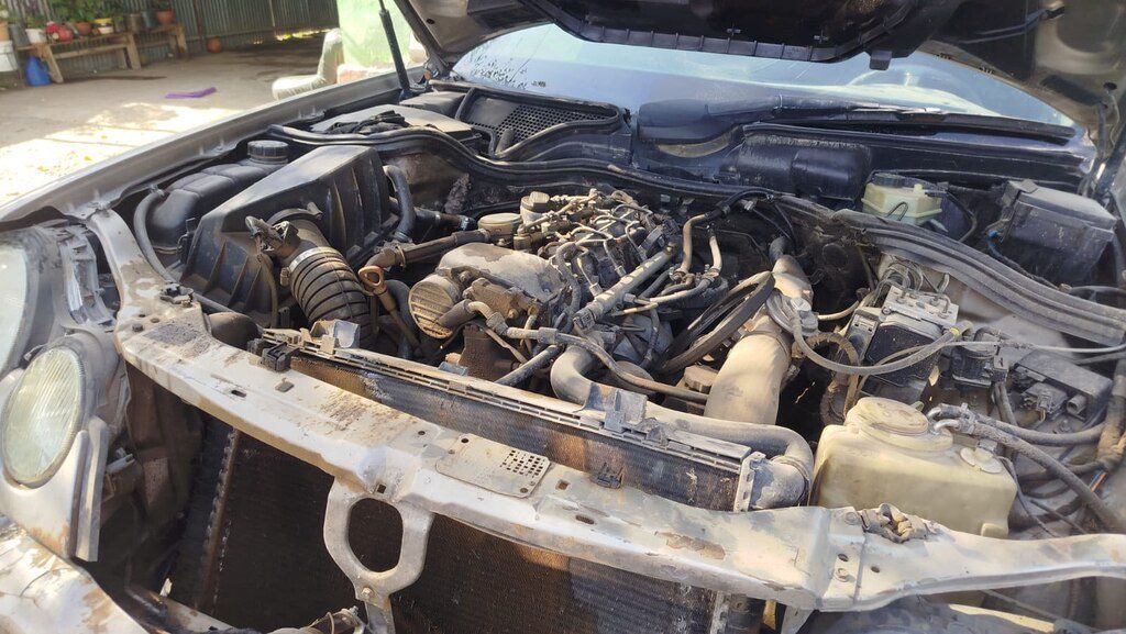 Mercedes E 220, 2.2 L, 1998 il, 401 569 km — Avtomobillər, İmişli (8)