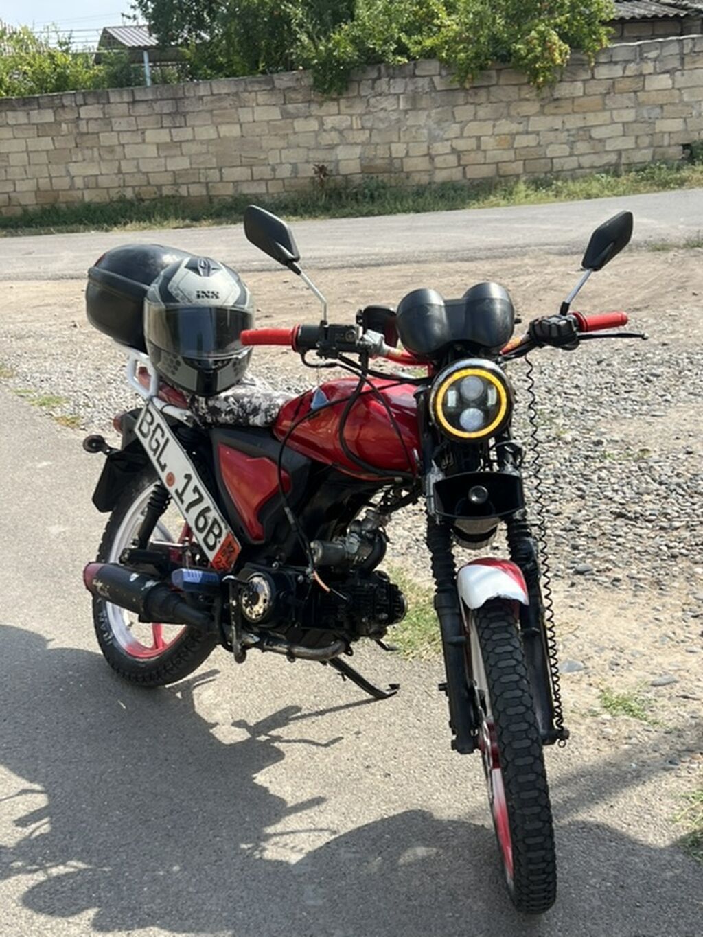 Moto göründüyü kimidi barterdə var baxr motoya üsdündə pul verə — Mopedlər və skuterlər, Sabirabad (5)