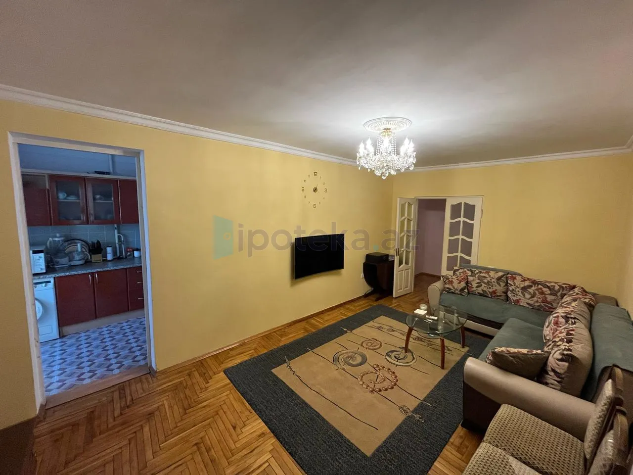 Satılır: 3 Otaq, Köhnə tikili, Yasamal r., 85.00 m² — Bakı