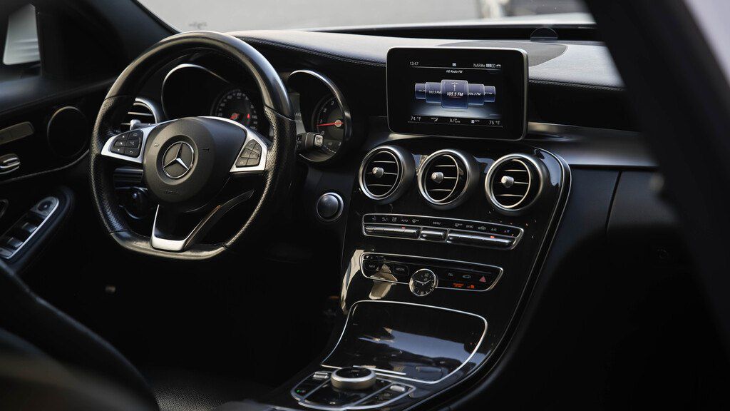 Mercedes C 300, 2.0 L, 2017 il, 119 500 km — Avtomobillər, Bakı (8)