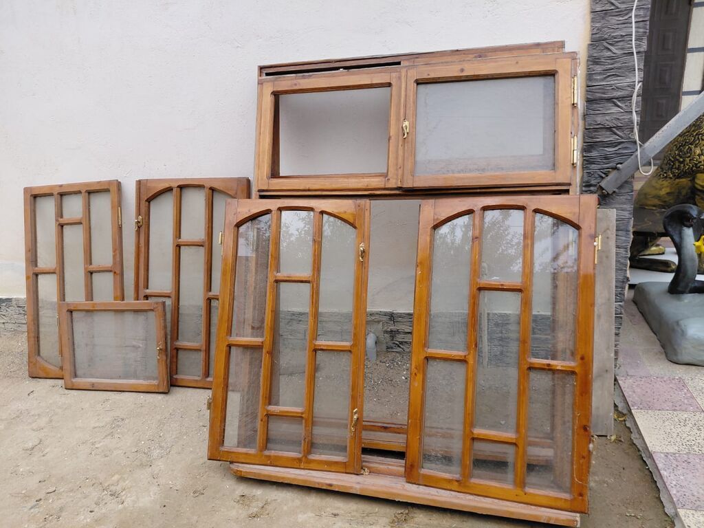 Qonaq otağı üçün İşlənmiş Otaq qapısı 80x200 sm Zamok ilə, Zəmanətli, Ödənişli quraşdırma, Ünvandan götürmə — Pəncərələr, qapılar, balkonlar, Bakı (4)