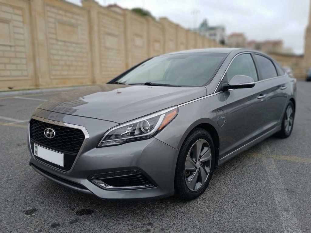 Hyundai Sonata, 2.0 L, 9.8 kWh, 2017 il, 157 122 km — Avtomobillər, Bakı (2)