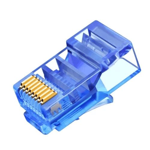 RJ45 CAT6 Konnektor Datalınk Blue — Kabelləri, adapterlər və keçidçilər, Bakı