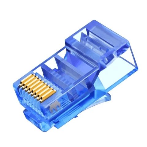 RJ45 CAT6 Konnektor Datalınk Blue — Bakı