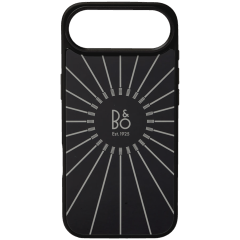 Qoruyucu örtük Bang & Olufsen șüşə variantı MagSafe ilə iPhone Air üçün, Black Anthracite — Зарядтау құрылғылары