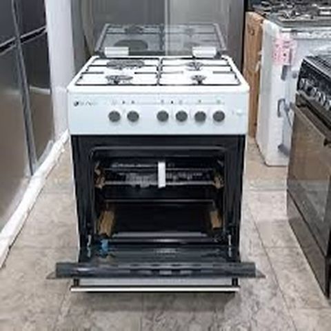 Qaz plitəsi və soba kombinasiyası - 4 gözlü qaz ocağı: fərqli ölçülü — Bakı