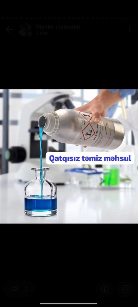 Qatqısız təmiz kimyəvi reaktiv – laboratoriya və istehsalat tətbiqləri — Digah
