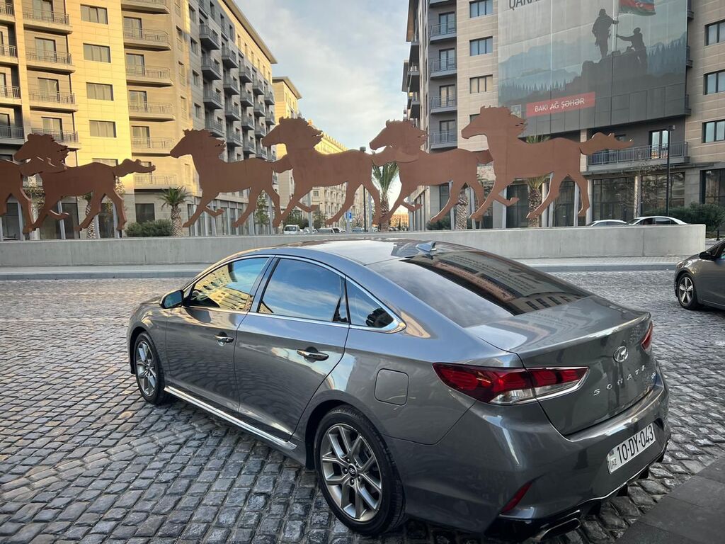 Hyundai Sonata, 2.0 L, 2018 il, 131 966 km 10-DY-043 — Avtomobillər, Göyçay (2)