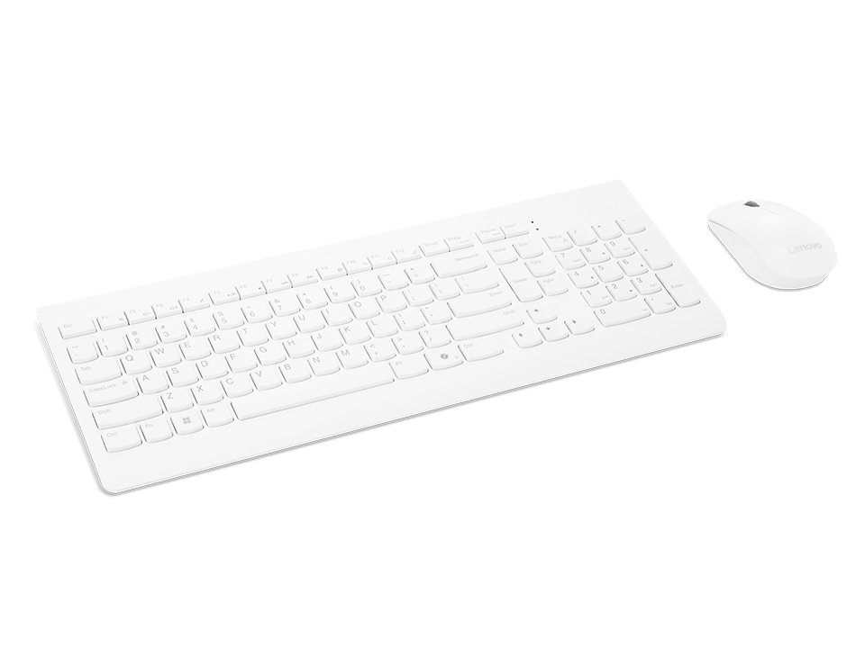 Klaviatura Mouse dəsti Lenovo 510 Wireless Combo Cyrill White (keyboard&mouse) GX31F38001 — Kompüterlər və noutbuklar, Bakı (2)