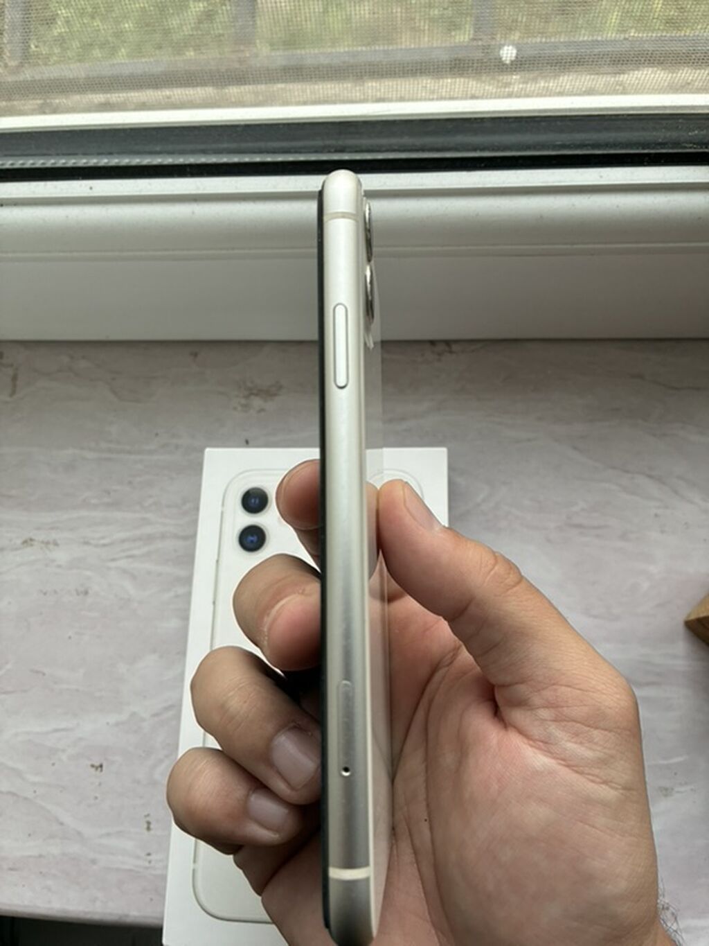 IPhone 11, Ağ, Face ID — Apple iPhone, Bakı (4)