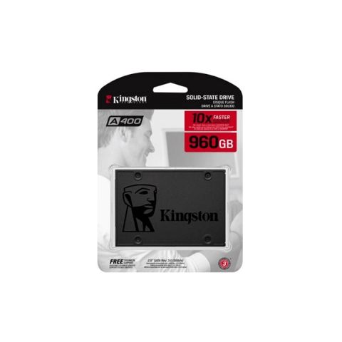 Kingston A400 SSD Internal Solid State Drive 2.5" Sata Rev 3.0, 960GB - SA400S37/960G SA400S37/960G — Bakı