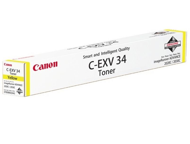 Canon kartric C-EXV34 Toner Yellow, 19 000 3785B002 — Printerləri, Bakı