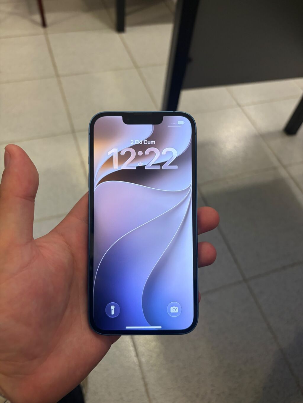 IPhone 13 mini, Mavi, Face ID — Apple iPhone, Bakı