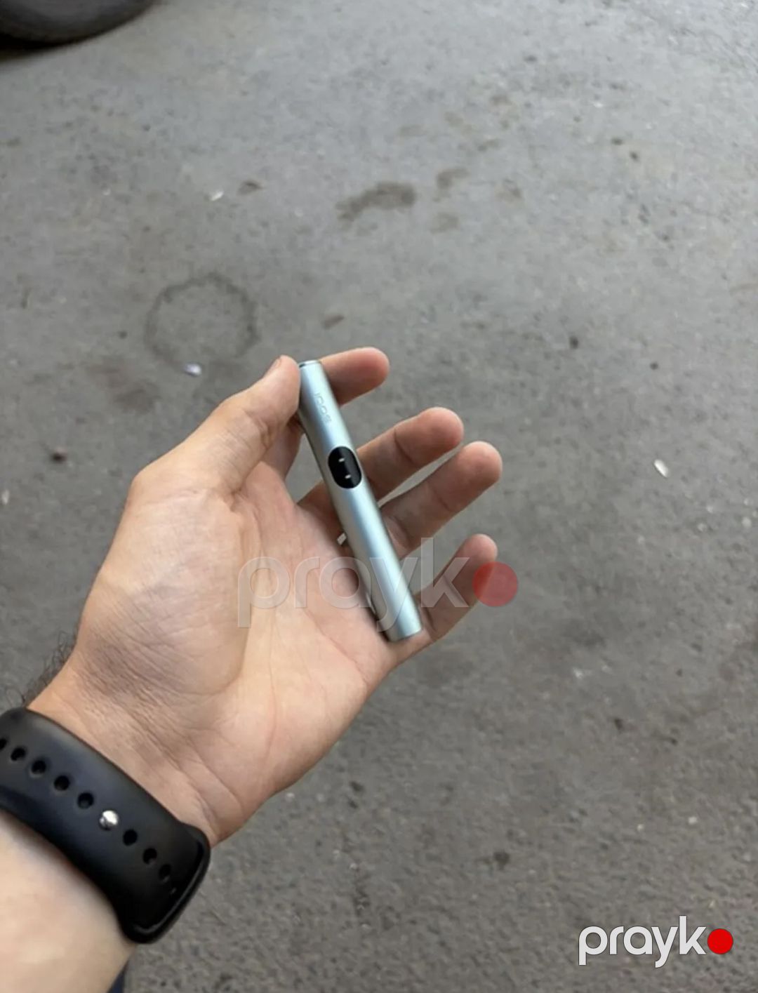 Elektronik siqaret açıq göy rəngli — Elektronik siqaretlər, Bakı (4)