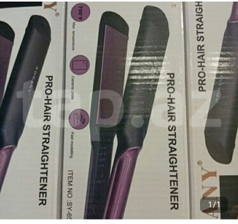 Saç düzləşdiricilər – bir neçə model 1) Pro-Hair Straightener (qutuda — Sebine