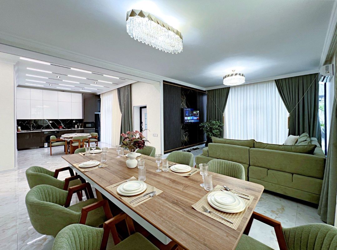 İcarəyə verilir 6 otaqlı həyət evi/bağ evi 308 m² — Ev, villa, Qəbələ (9)