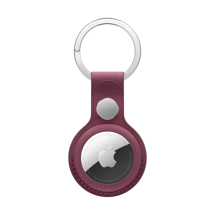 Brelok Apple FineWoven, AirTag üçün, Mulberry — Smartfon aksesuarları, Bakı