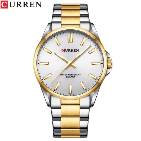 Curren Kişi qol saatı texno8382, gümüşü — Bakı