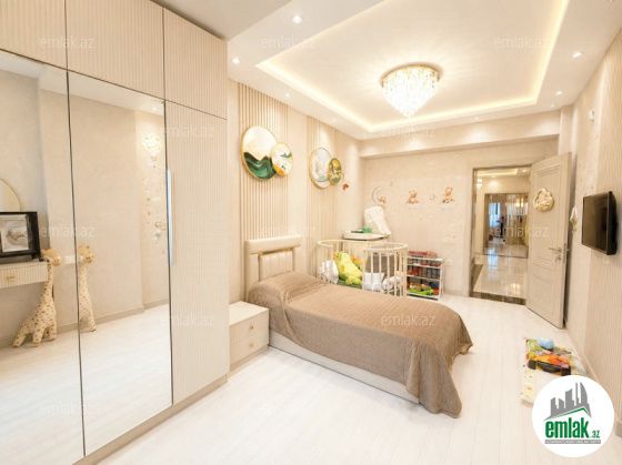 Satılır 3 otaqlı 130 m² yeni tikili Nəsimi r — Mənzil (10)