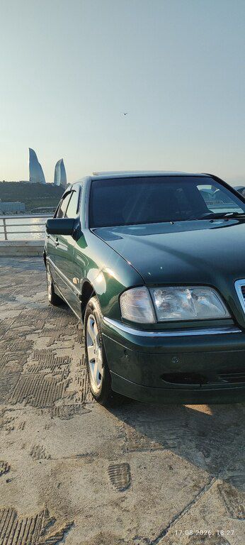 Mercedes C 200, 2.0 L, 1999 il, 453 000 km 90-OM-127 — Avtomobillər, Bakı (4)