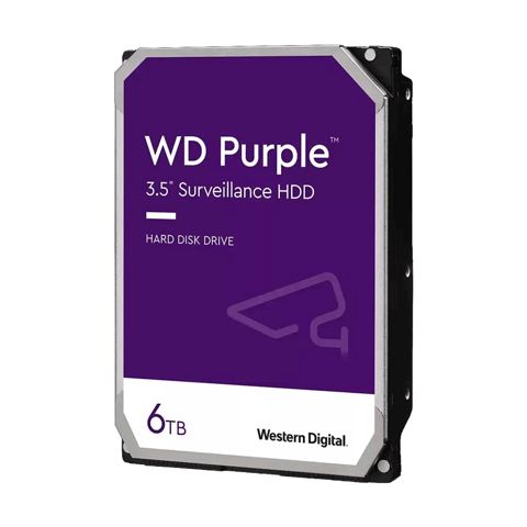 Hard Disk Western Digital Purple 6TB 5400 RPM 3.5 — Bakı